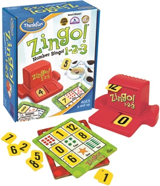 Afbeelding van het spel Zingo 1-2-3