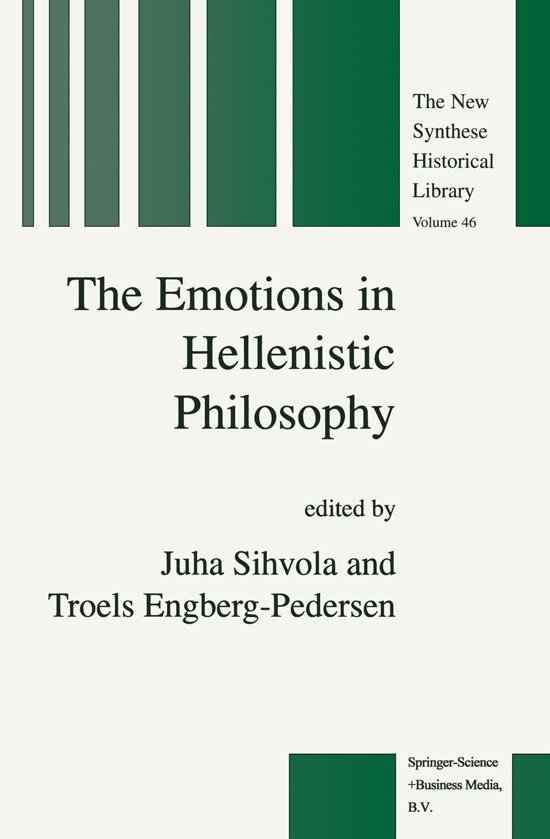 The Emotions in Hellenistic Philosophy