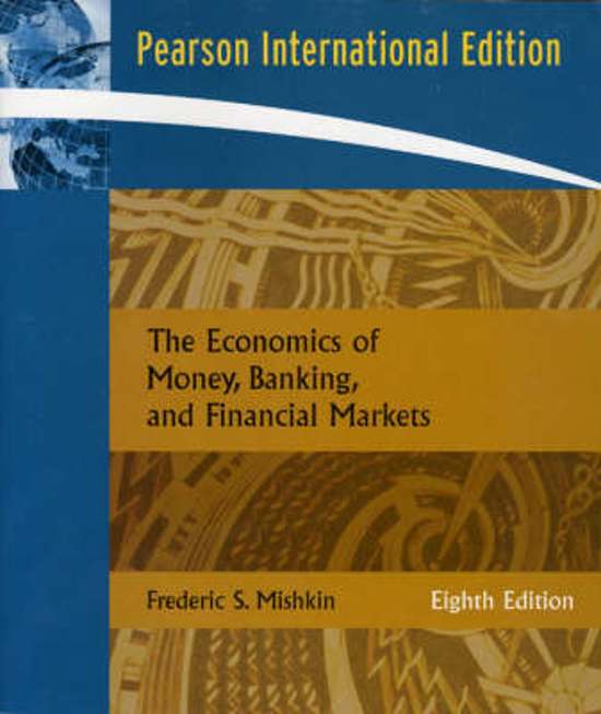 International Finance & Monetary Policy - Chapter 3 summary