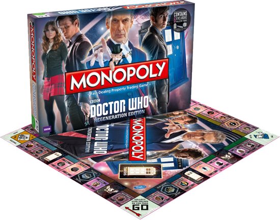 Thumbnail van een extra afbeelding van het spel Monopoly Doctor Who - Bordspel