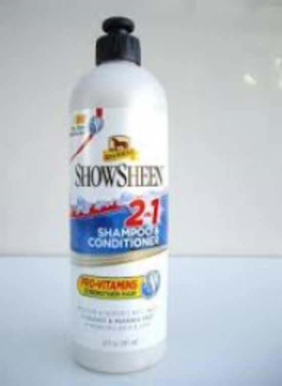 Foto van Showsheen 2 in 1 shampoo en Conditioner Absorbine