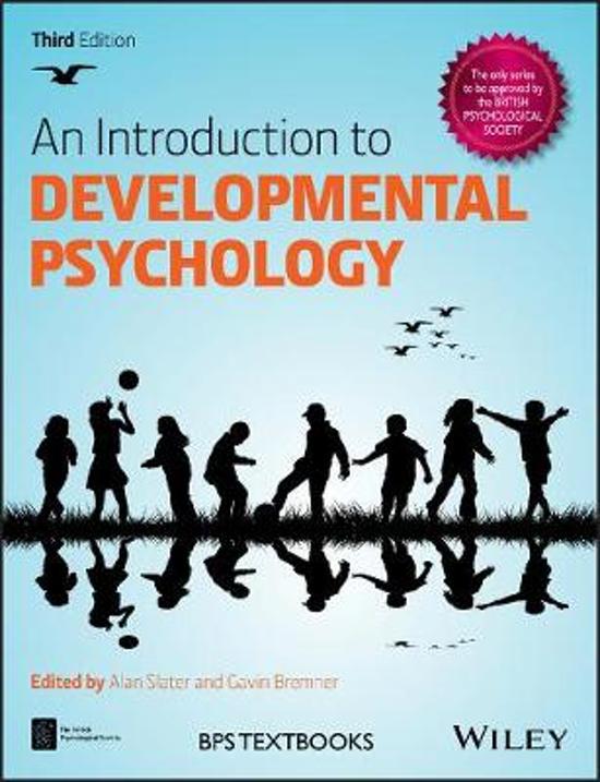 College aantekeningen Developmental Psychology jaar 1/Lecture summary Developmental Psychology year 1