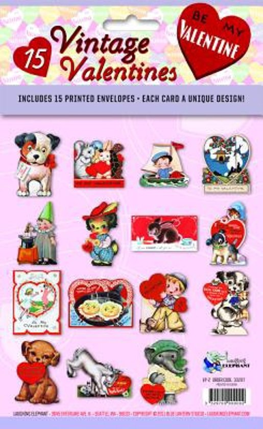 Afbeelding van het spel 15 Vintage Valentines