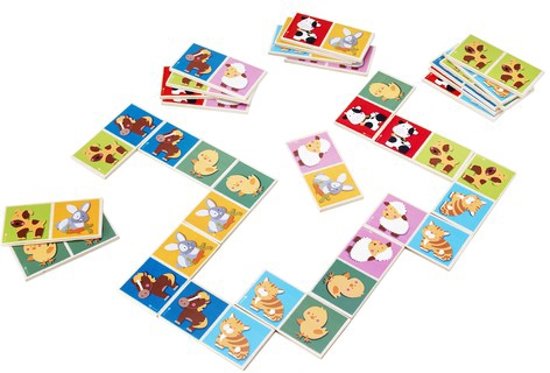 Afbeelding van het spel Imaginarium NATURAL DOMINO ZOO - Hout - Dominospel voor Kinderen