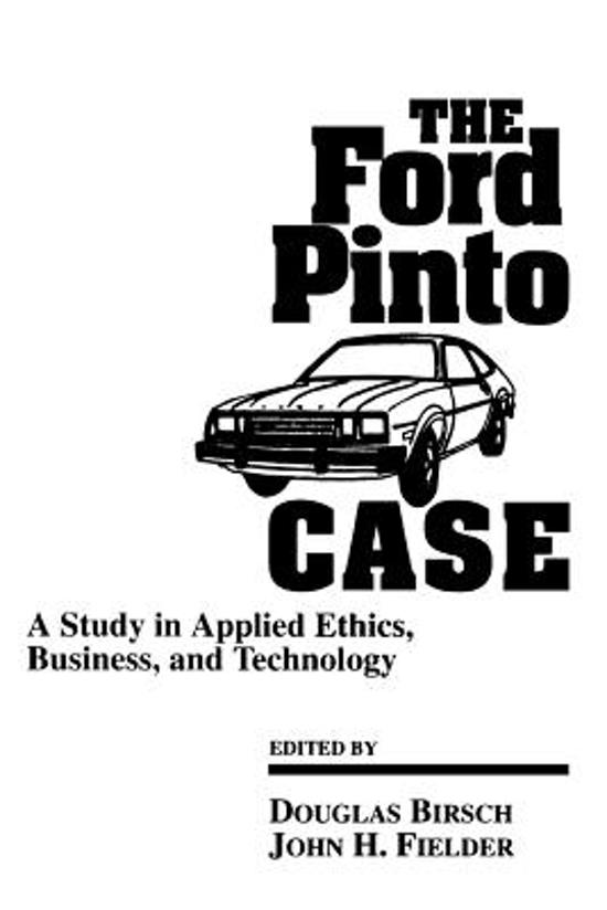 Business ethics case 2.2 the ford pinto