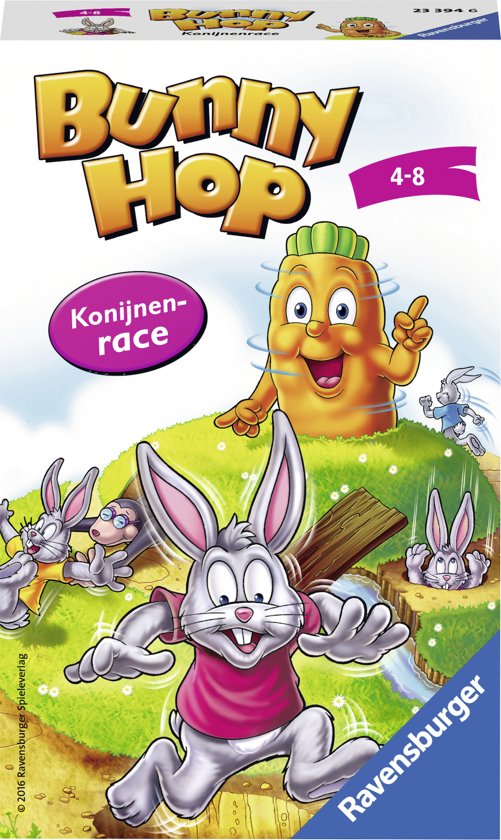 Afbeelding van het spel Ravensburger Bunny Hop Konijnenrace
