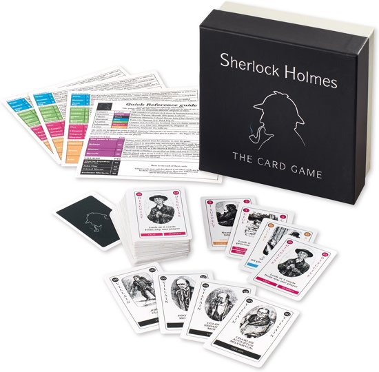 Afbeelding van het spel Sherlock Holmes The Card Game