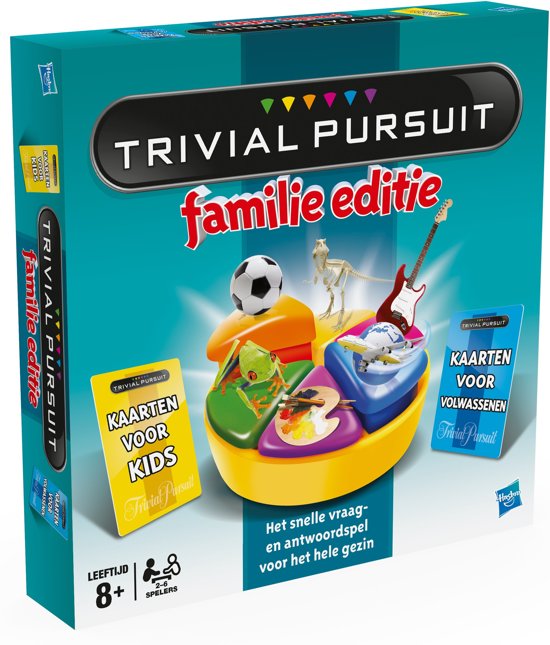 Afbeelding van het spel Trivial Pursuit Familie Editie België - Bordspel