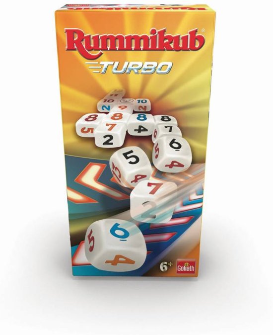 Thumbnail van een extra afbeelding van het spel Rummikub Turbo - Gezelschapsspel