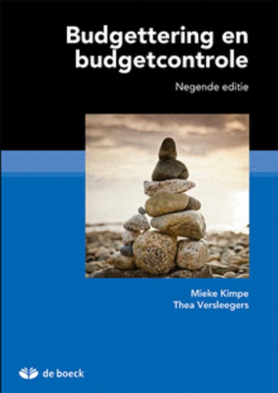 Budgettering en budgetcontrole - theorie