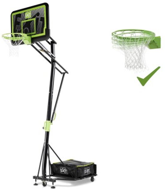 EXIT Galaxy Portable Basketbalring met dunkring
