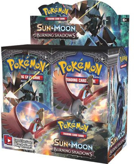Afbeelding van het spel Pokemon Kaarten TCG Sun & Moon Burning Shadows Booster Box Display (36 Booster packs)