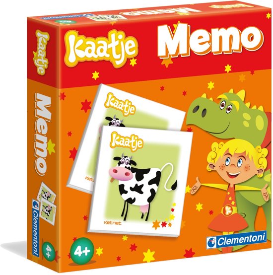 Afbeelding van het spel Clementoni Memo Pocket Kaatje Kinderen Leerzaam bordspel