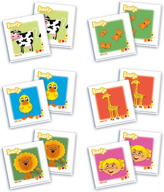 Thumbnail van een extra afbeelding van het spel Clementoni Memo Pocket Kaatje Kinderen Leerzaam bordspel