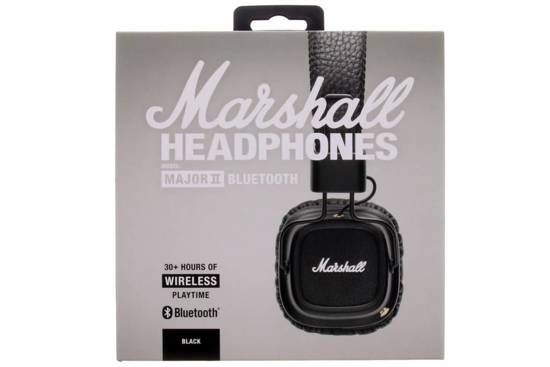 Marshall Major 2 Bluetooth Zwart
