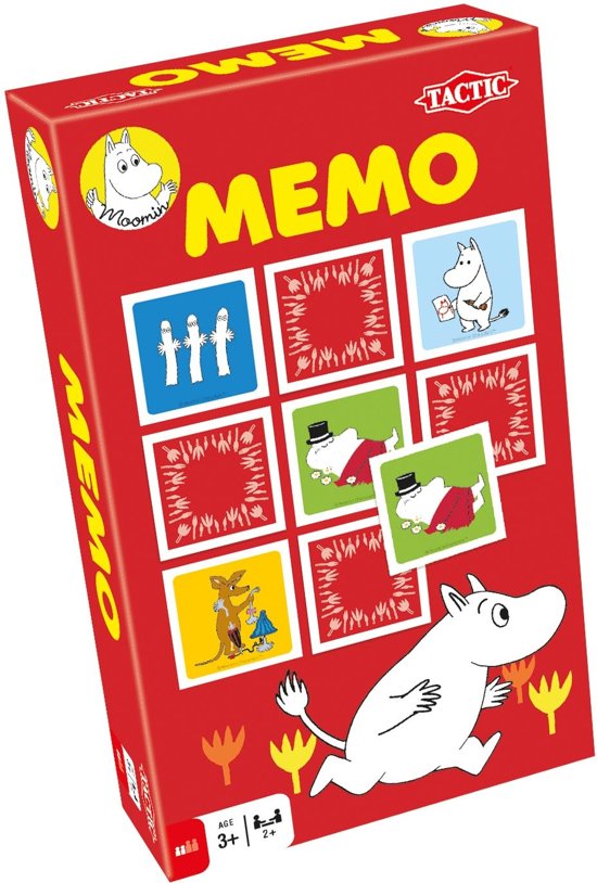 Afbeelding van het spel Tactic Memoryspel Travel: Moomin Memo