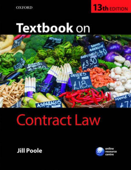 Textbook on Contract Law