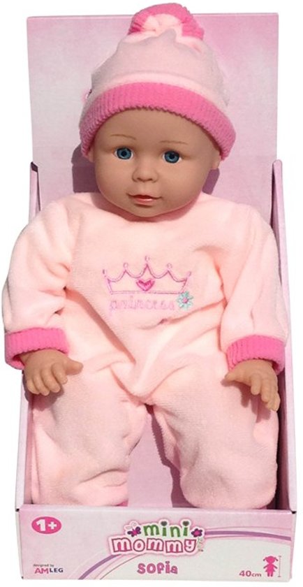 Mini Mommy Babypop Sofia Roze 40 Cm