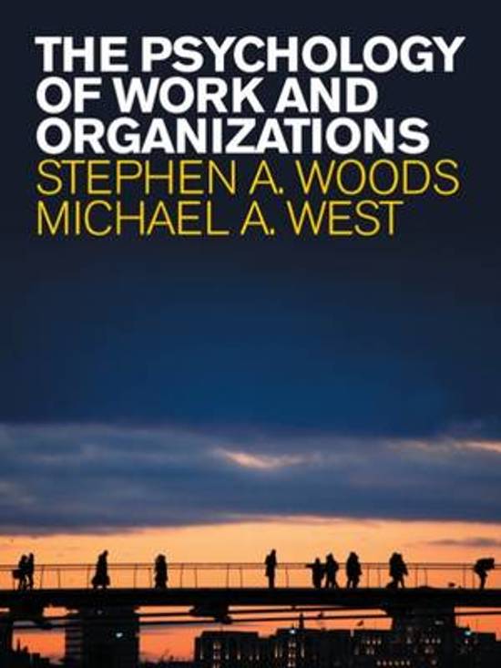 bol.com | The Psychology of Work and Organizations | 9781408018866