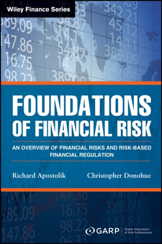 Foundations of Financial Risk