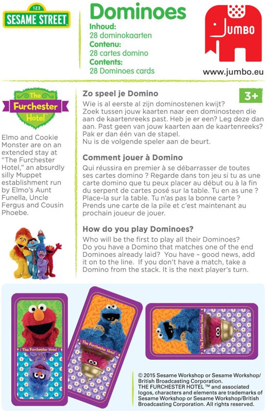 Thumbnail van een extra afbeelding van het spel Furchester Hotel-Domino