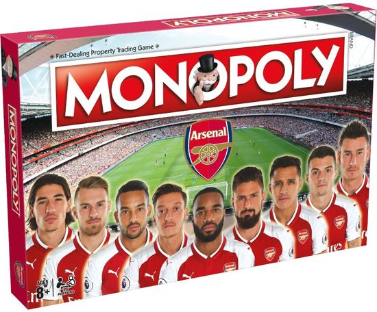 Monopoly Arsenal F.C. - Engelstalig Bordspel