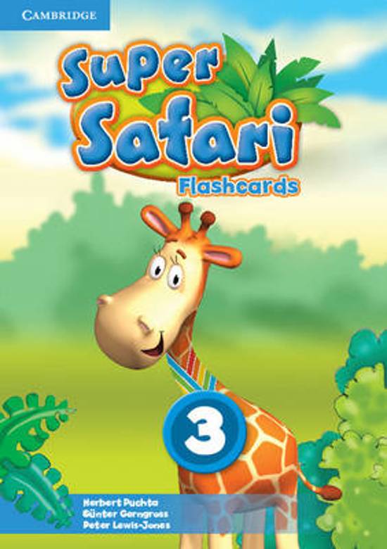 Afbeelding van het spel Super Safari Level 3 Flashcards (Pack Of 78)