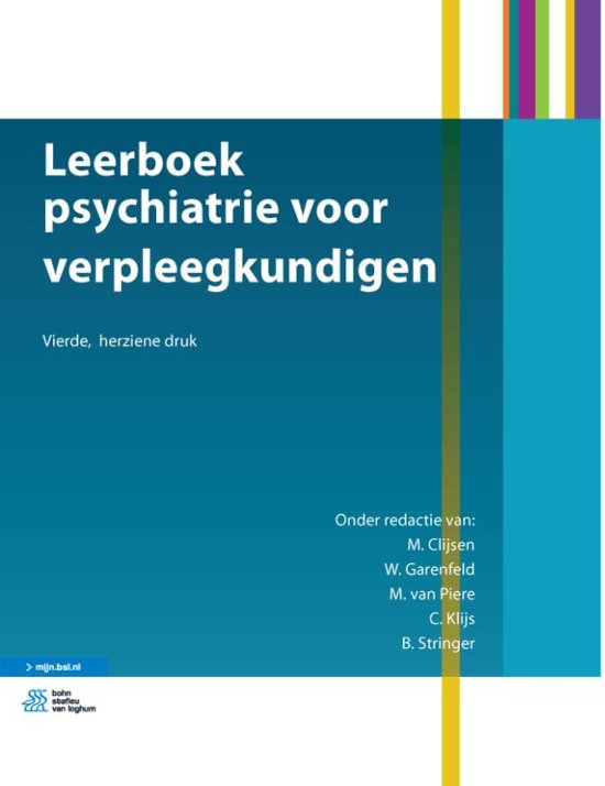 Klinisch redeneren - psychiatrie/ GGZ leerpakket 4 kerntaak 1  Leerjaar 1 verpleegkunde avans