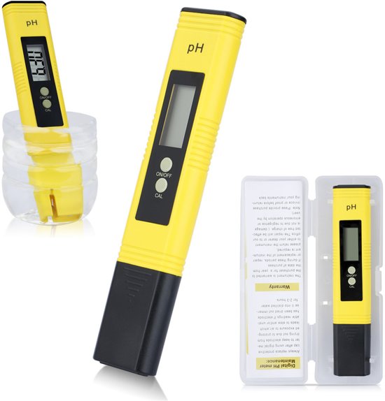 Digitale PH Meter - LCD Geel Prof. / PH Meter