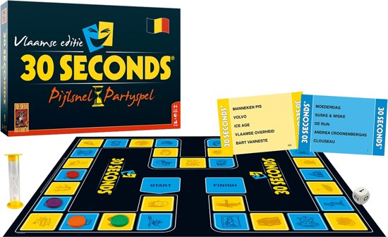 Thumbnail van een extra afbeelding van het spel 30 Seconds Vlaamse Editie Bordspel