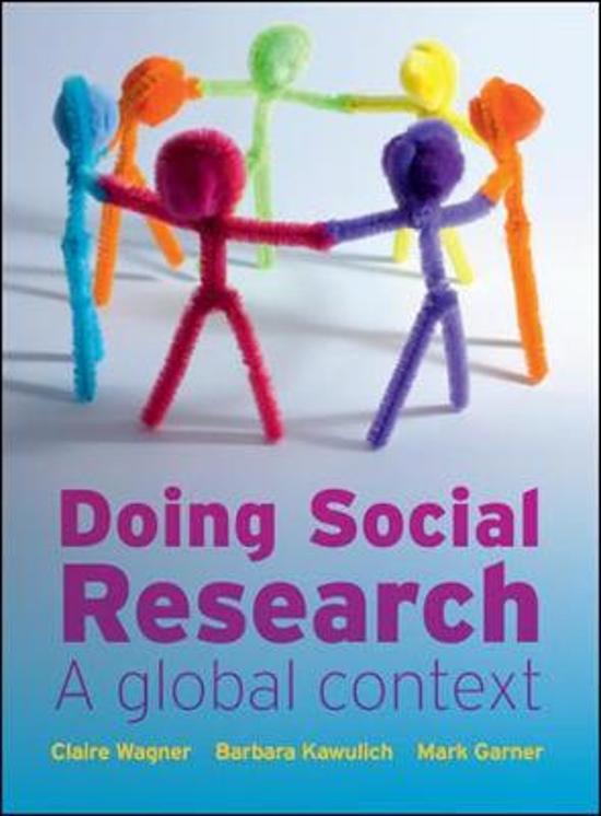 Doing Social Research - A global context