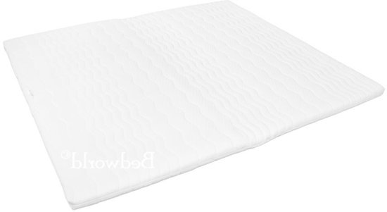 Bedworld Topper Oplegmatras - Koudschuim HR45 - 180x200 - 7 cm matrasdikte Medium ligcomfort