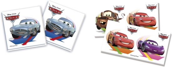 Thumbnail van een extra afbeelding van het spel Clementoni Disney Cars 4-in-1 Spel