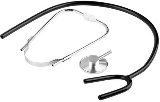 Premium Professionele Duale Stethoscoop - Stethoscope Zwart