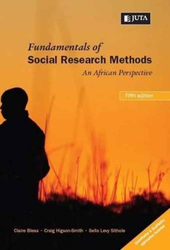Summary Fundamentals of Social Research Methods, ISBN: 9780702186837  Psychology 243 (psch243)