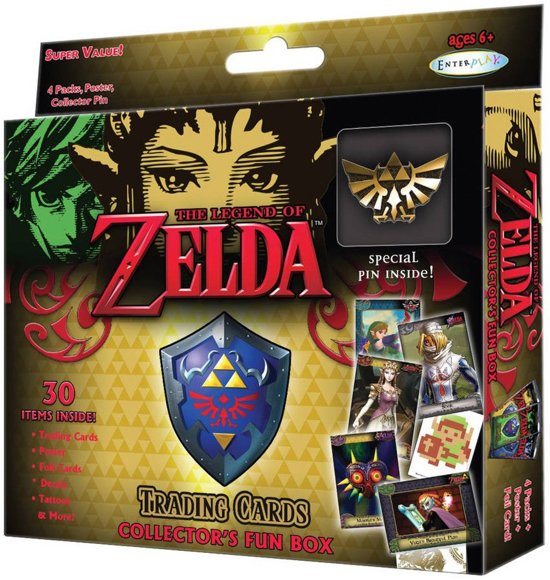 Afbeelding van het spel The Legend of Zelda Trading Card Game Fun Box