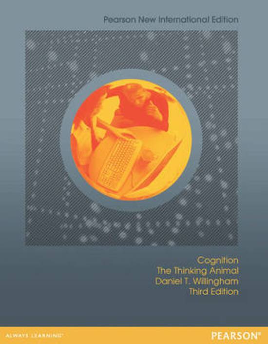 Cognition: Pearson  International Edition