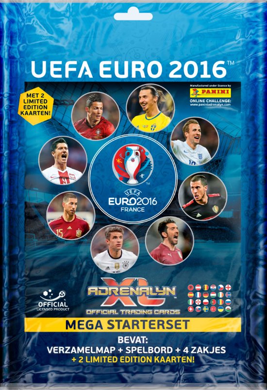 Afbeelding van het spel Panini Voetbalkaarten Adrenalyn XL EURO 2016 Starterset