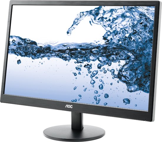 AOC E2270SWHN 21.5'' Full HD Mat Flat Zwart computer monitor LED display