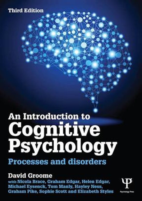 cognitive psychology textbook summary
