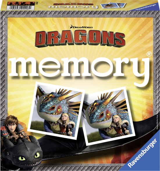 Afbeelding van het spel Ravensburger Dragons memory®