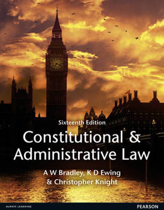 Constitutional and Administrative Law MyLawChamber pack