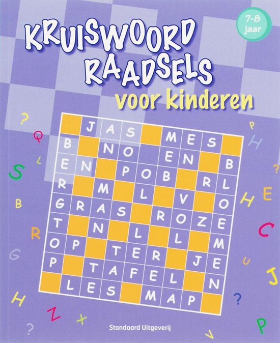 Uitgelezene bol.com | Kruiswoordraadsels voor kinderen 7-8 jaar RK-94