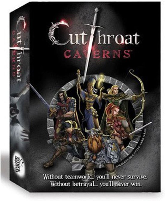 Afbeelding van het spel Cutthroat Caverns Board Game