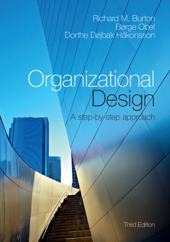 Summary Introduction to Organisation Design
