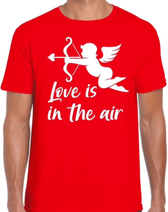 Welp bol.com | Valentijn/Cupido love is in the air t-shirt rood voor EB-88