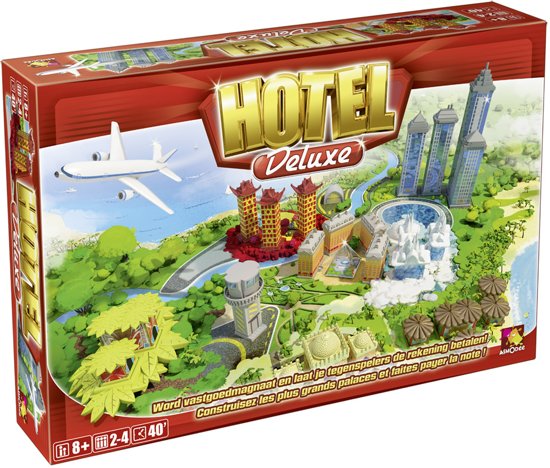 Thumbnail van een extra afbeelding van het spel Hotel Deluxe - Gezelschapsspel
