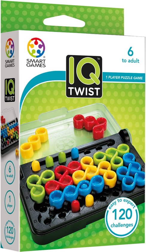 Thumbnail van een extra afbeelding van het spel IQ Twist - Reiseditie