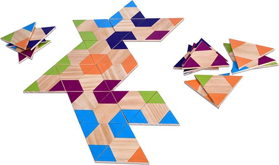 Afbeelding van het spel Driehoek Domino