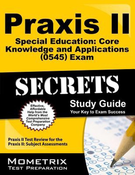 Afbeelding van het spel Praxis II Special Education Core Knowledge and Applications (5354) Exam Secrets Study Guide